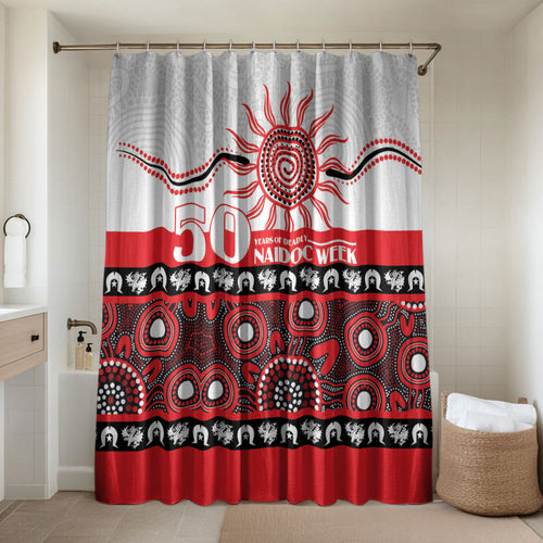 Dragons NAIDOC Week Bathroom Set Aboriginal Torres Strait Islanders Vibe