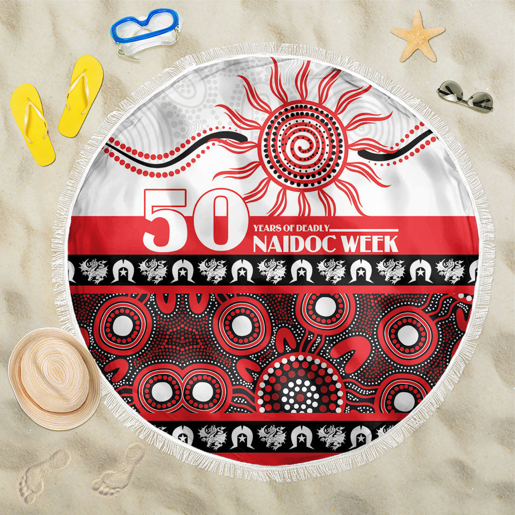 Dragons NAIDOC Week Beach Blanket Aboriginal Torres Strait Islanders Vibe