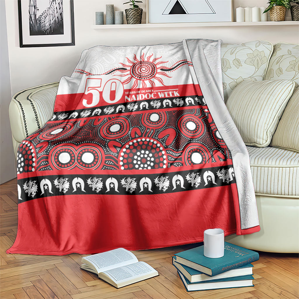 Dragons NAIDOC Week Blanket Aboriginal Torres Strait Islanders Vibe
