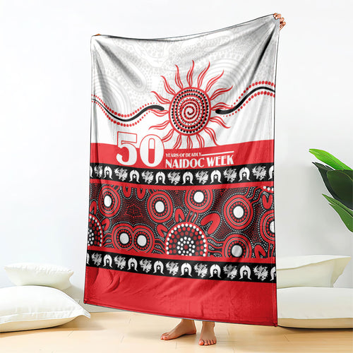 Dragons NAIDOC Week Blanket Aboriginal Torres Strait Islanders Vibe
