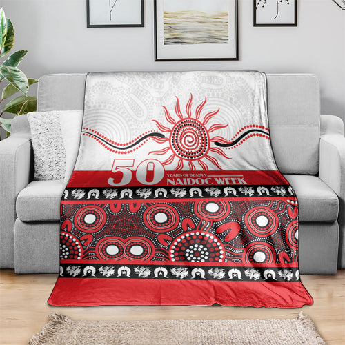 Dragons NAIDOC Week Blanket Aboriginal Torres Strait Islanders Vibe