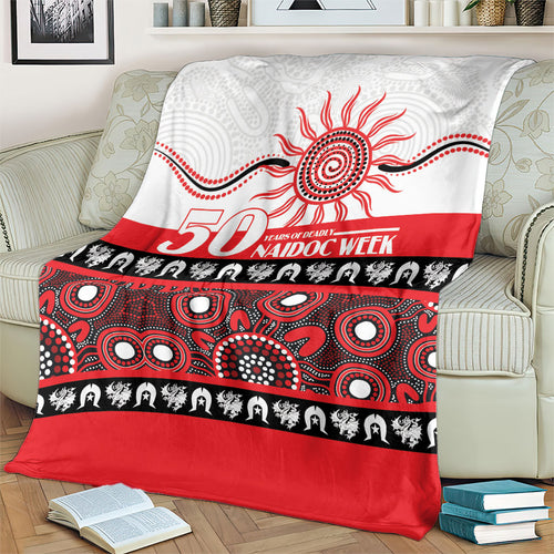 Dragons NAIDOC Week Blanket Aboriginal Torres Strait Islanders Vibe