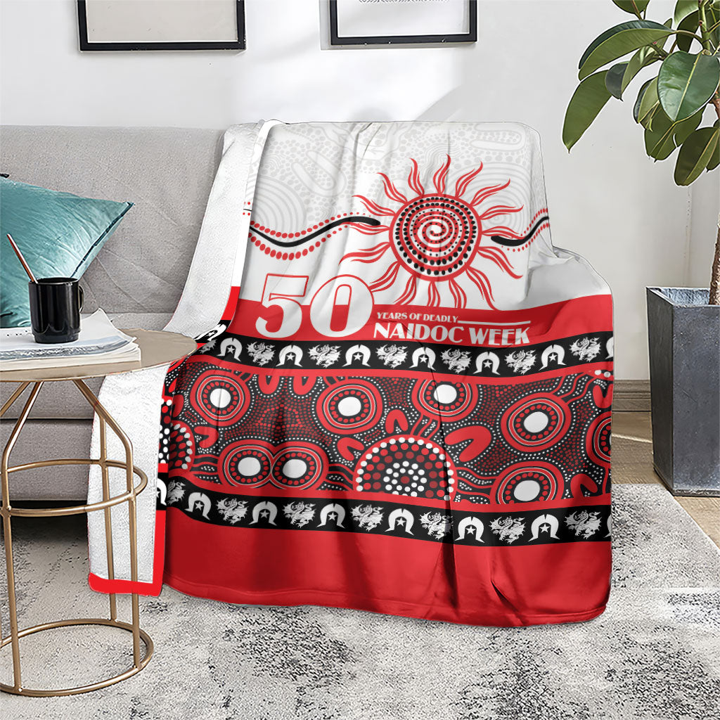 Dragons NAIDOC Week Blanket Aboriginal Torres Strait Islanders Vibe