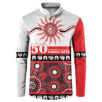 Dragons NAIDOC Week Personalised Button Sweatshirt Aboriginal Torres Strait Islanders Vibe
