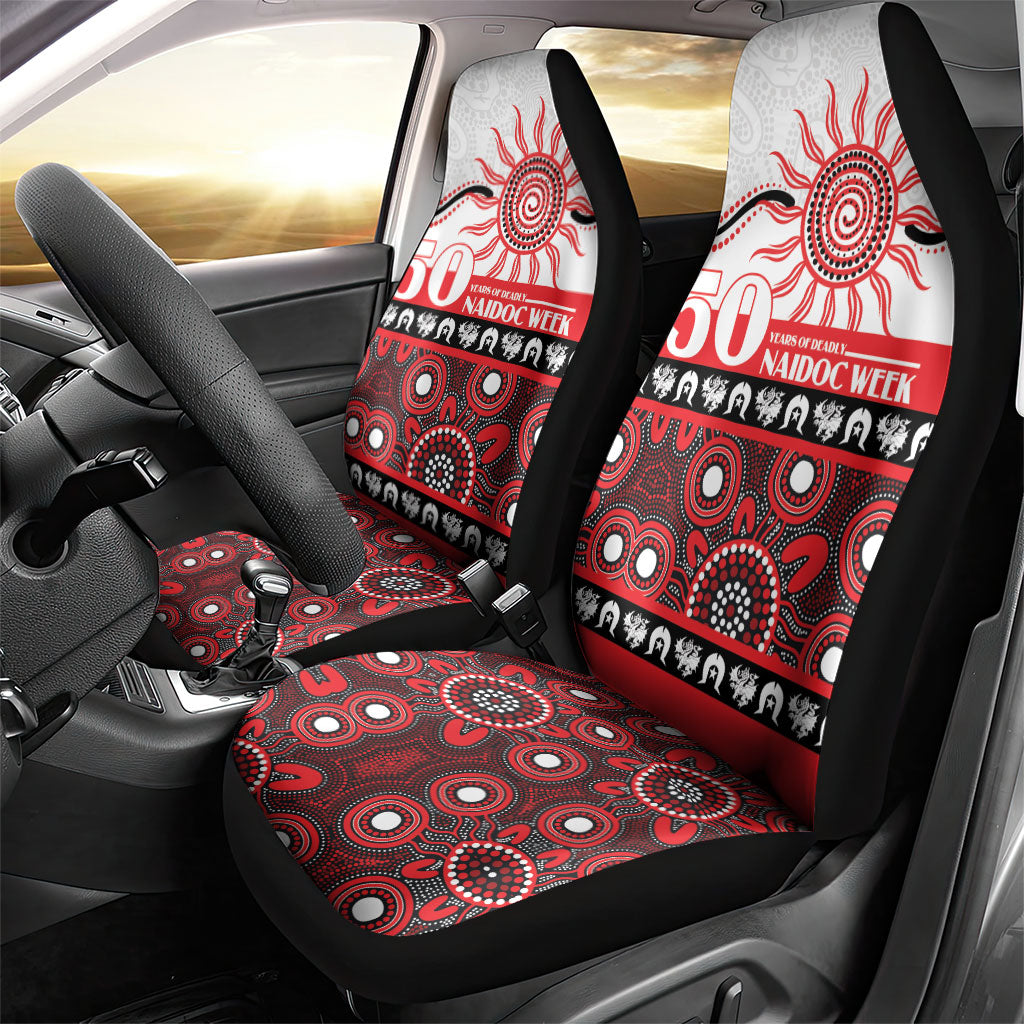 Dragons NAIDOC Week Car Seat Cover Aboriginal Torres Strait Islanders Vibe