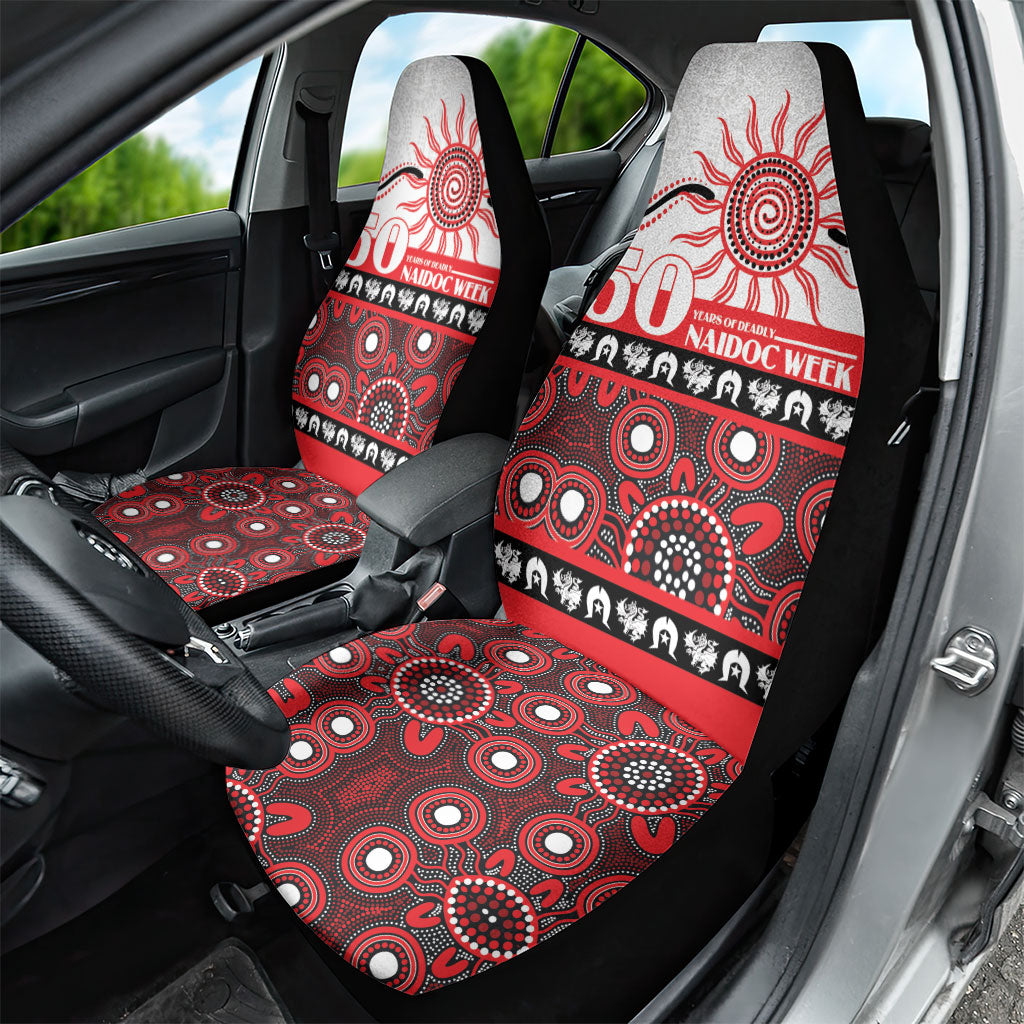 Dragons NAIDOC Week Car Seat Cover Aboriginal Torres Strait Islanders Vibe