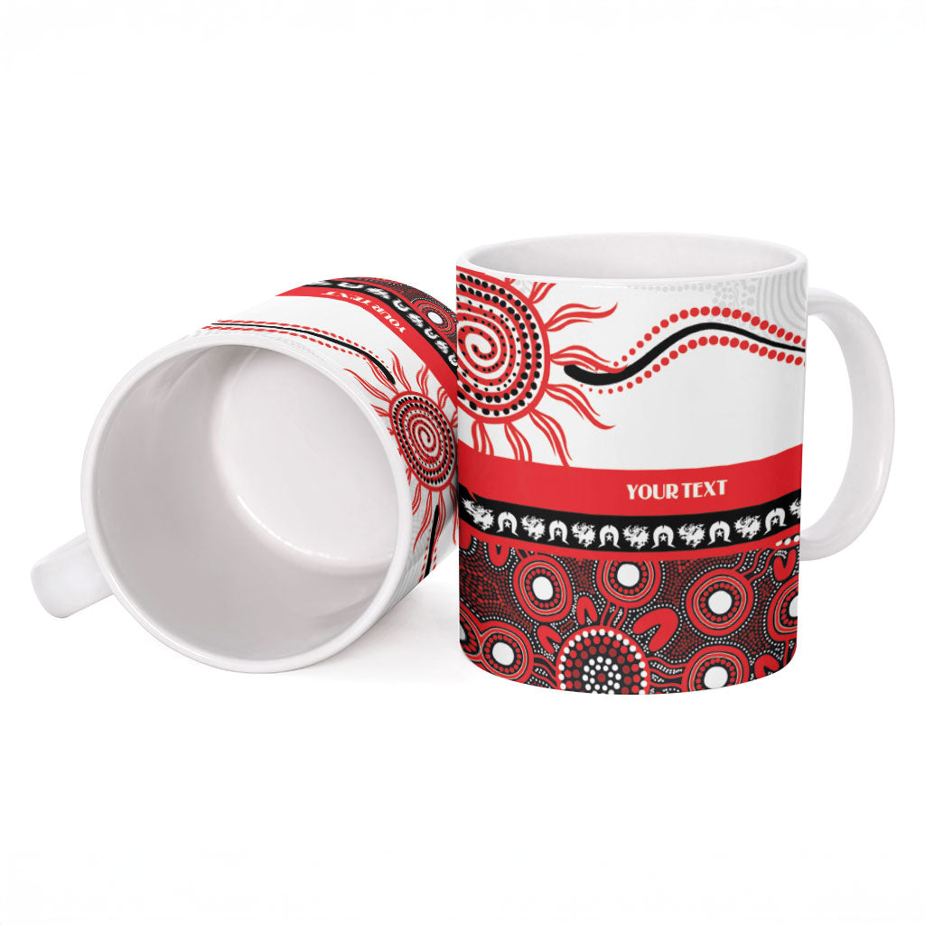 Dragons NAIDOC Week Personalised Ceramic Mug Aboriginal Torres Strait Islanders Vibe
