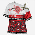 Dragons NAIDOC Week Personalised Cross Shoulder Shirt Aboriginal Torres Strait Islanders Vibe
