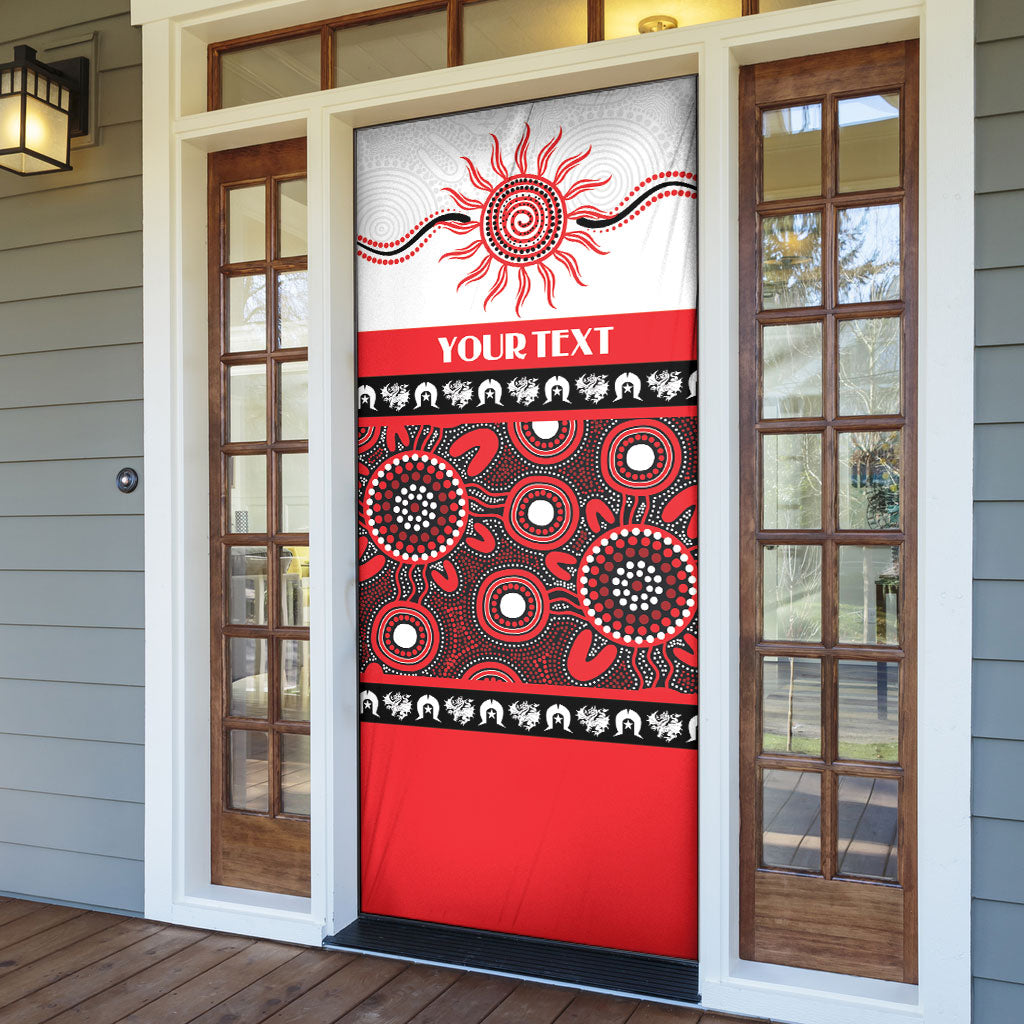 Dragons NAIDOC Week Personalised Door Cover Aboriginal Torres Strait Islanders Vibe