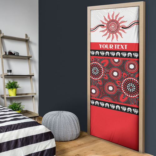 Dragons NAIDOC Week Personalised Door Cover Aboriginal Torres Strait Islanders Vibe