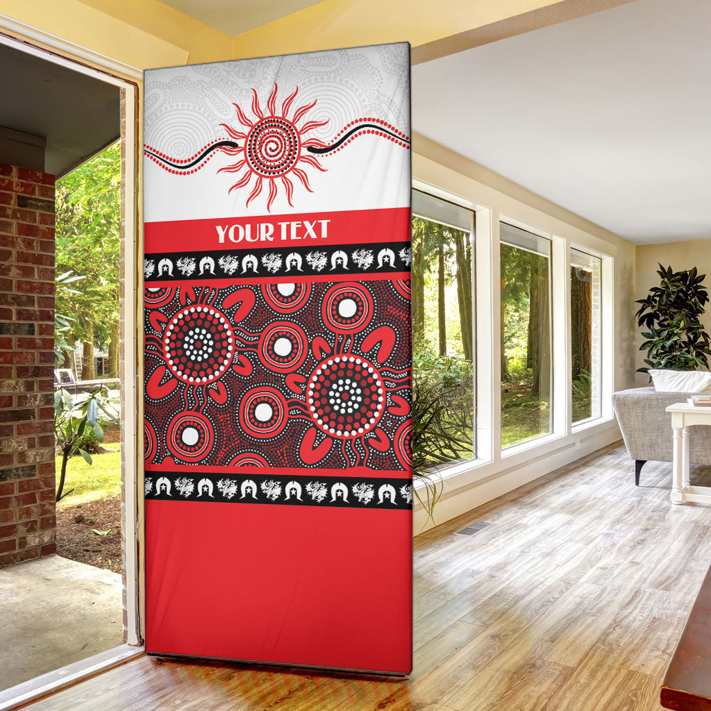 Dragons NAIDOC Week Personalised Door Cover Aboriginal Torres Strait Islanders Vibe