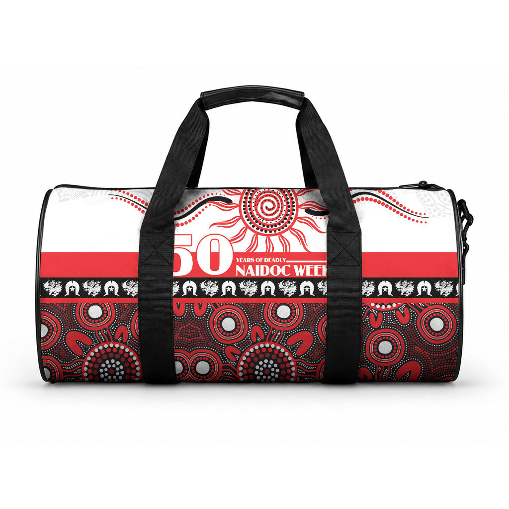 Dragons NAIDOC Week Duffle Bag Aboriginal Torres Strait Islanders Vibe
