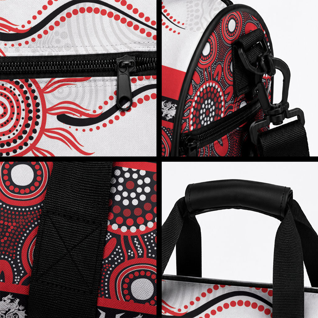Dragons NAIDOC Week Duffle Bag Aboriginal Torres Strait Islanders Vibe