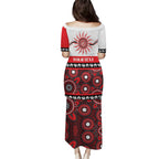 Dragons NAIDOC Week Personalised Family Matching Puletasi and Hawaiian Shirt Aboriginal Torres Strait Islanders Vibe