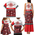 Dragons NAIDOC Week Personalised Family Matching Tank Maxi Dress and Hawaiian Shirt Aboriginal Torres Strait Islanders Vibe