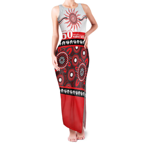 Dragons NAIDOC Week Personalised Family Matching Tank Maxi Dress and Hawaiian Shirt Aboriginal Torres Strait Islanders Vibe