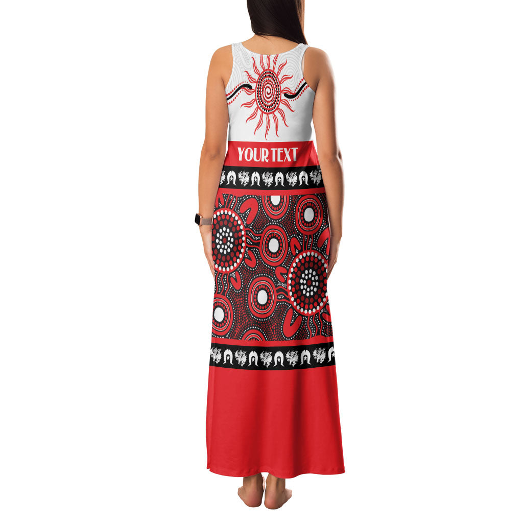 Dragons NAIDOC Week Personalised Family Matching Tank Maxi Dress and Hawaiian Shirt Aboriginal Torres Strait Islanders Vibe