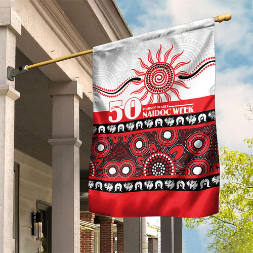 Dragons NAIDOC Week Garden Flag Aboriginal Torres Strait Islanders Vibe