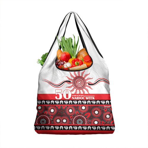 Dragons NAIDOC Week Grocery Bag Aboriginal Torres Strait Islanders Vibe