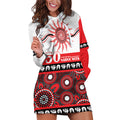 Dragons NAIDOC Week Personalised Hoodie Dress Aboriginal Torres Strait Islanders Vibe