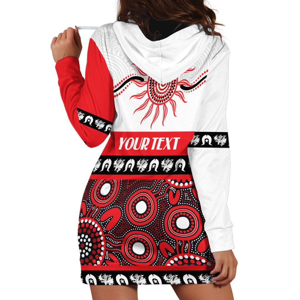 Dragons NAIDOC Week Personalised Hoodie Dress Aboriginal Torres Strait Islanders Vibe