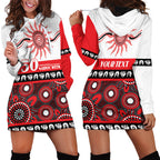 Dragons NAIDOC Week Personalised Hoodie Dress Aboriginal Torres Strait Islanders Vibe