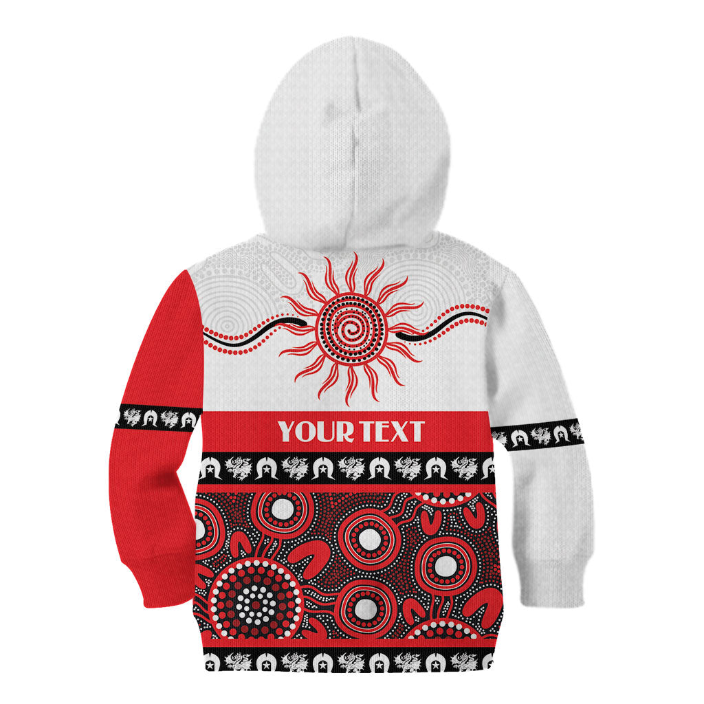 Dragons NAIDOC Week Personalised Kid Hoodie Aboriginal Torres Strait Islanders Vibe