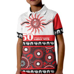 Dragons NAIDOC Week Personalised Kid Polo Shirt Aboriginal Torres Strait Islanders Vibe