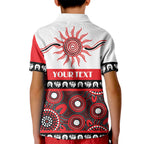 Dragons NAIDOC Week Personalised Kid Polo Shirt Aboriginal Torres Strait Islanders Vibe