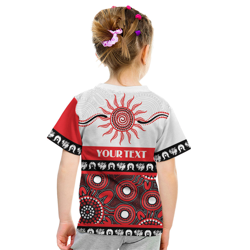Dragons NAIDOC Week Personalised Kid T Shirt Aboriginal Torres Strait Islanders Vibe