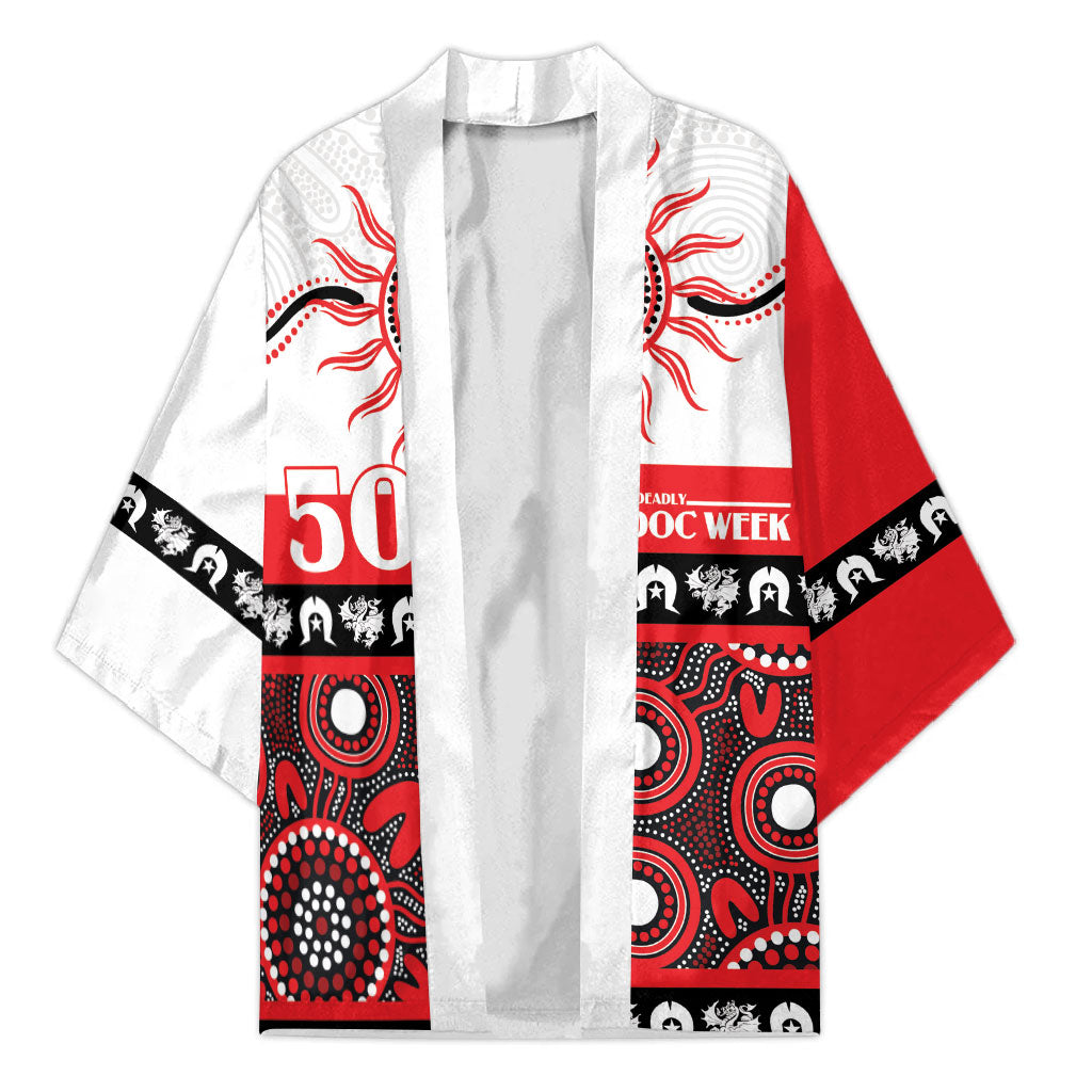 Dragons NAIDOC Week Personalised Kimono Aboriginal Torres Strait Islanders Vibe