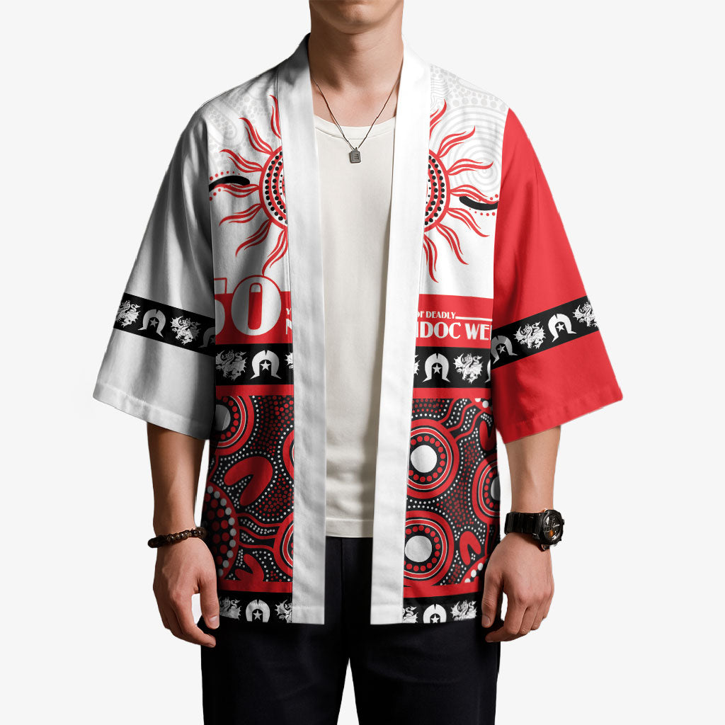 Dragons NAIDOC Week Personalised Kimono Aboriginal Torres Strait Islanders Vibe