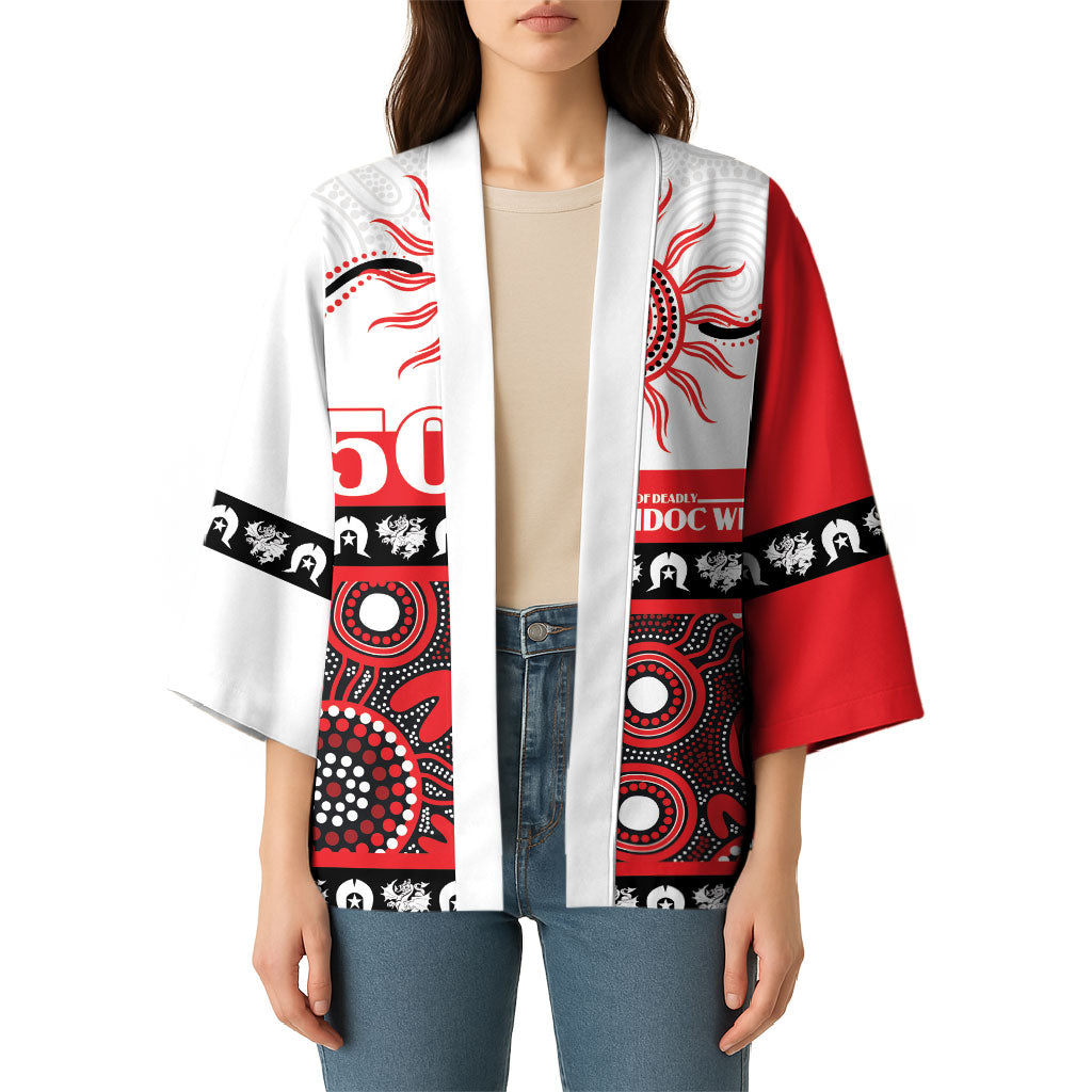 Dragons NAIDOC Week Personalised Kimono Aboriginal Torres Strait Islanders Vibe