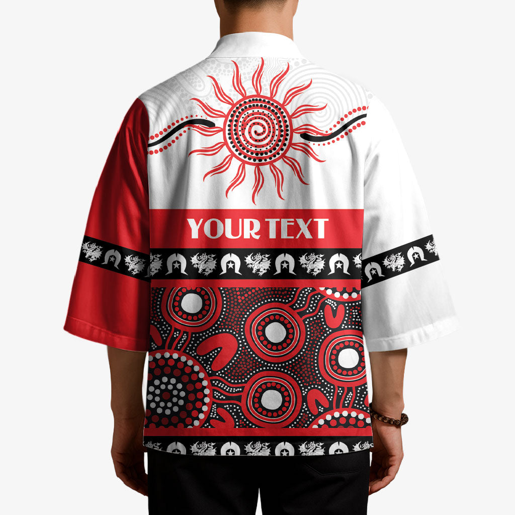 Dragons NAIDOC Week Personalised Kimono Aboriginal Torres Strait Islanders Vibe