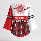 Dragons NAIDOC Week Personalised Kimono Sleeve Blouse Aboriginal Torres Strait Islanders Vibe