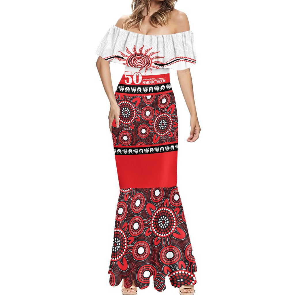 Dragons NAIDOC Week Personalised Mermaid Dress Aboriginal Torres Strait Islanders Vibe