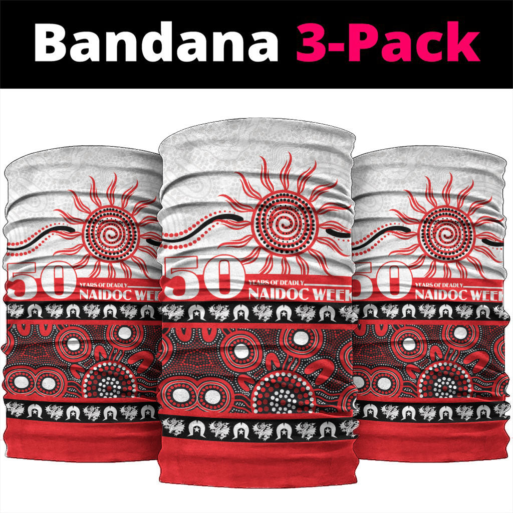 Dragons NAIDOC Week Neck Gaiter Aboriginal Torres Strait Islanders Vibe