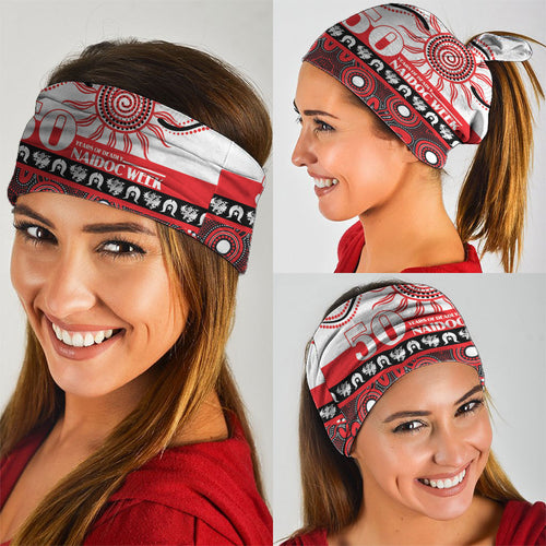 Dragons NAIDOC Week Neck Gaiter Aboriginal Torres Strait Islanders Vibe