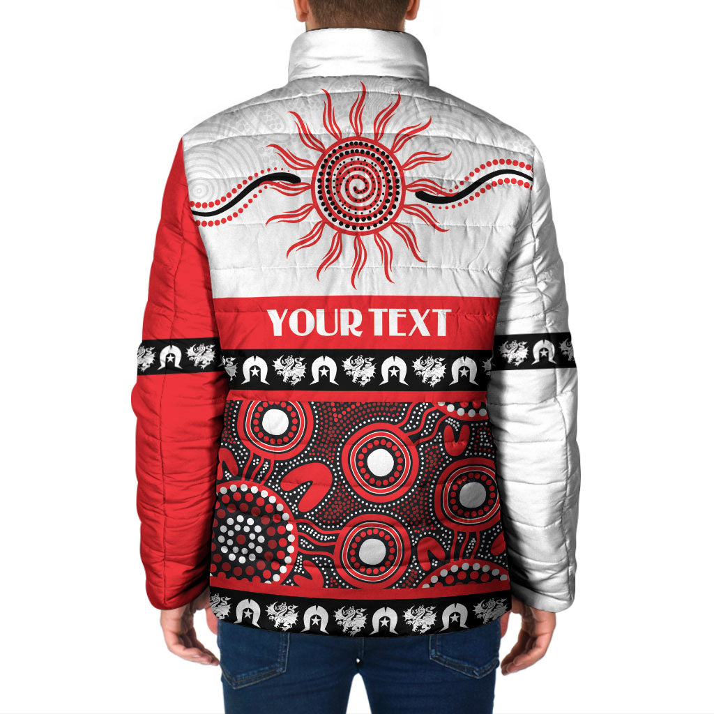 Dragons NAIDOC Week Personalised Padded Jacket Aboriginal Torres Strait Islanders Vibe