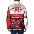 Dragons NAIDOC Week Personalised Padded Jacket Aboriginal Torres Strait Islanders Vibe