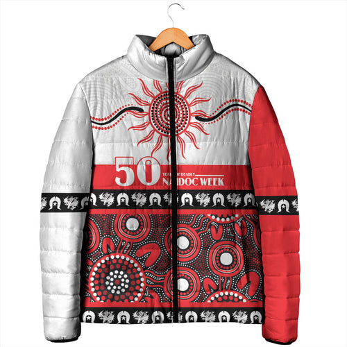 Dragons NAIDOC Week Personalised Padded Jacket Aboriginal Torres Strait Islanders Vibe