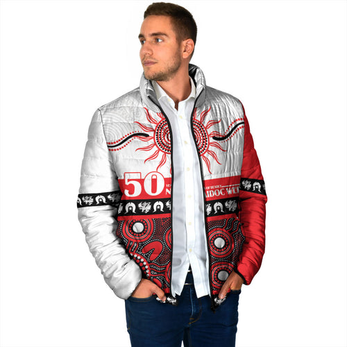 Dragons NAIDOC Week Personalised Padded Jacket Aboriginal Torres Strait Islanders Vibe