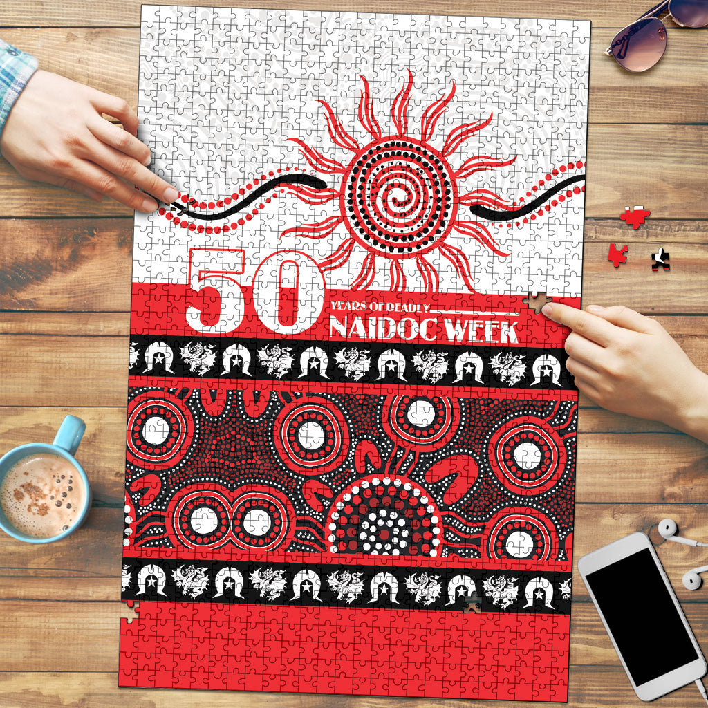 Dragons NAIDOC Week Puzzle Aboriginal Torres Strait Islanders Vibe