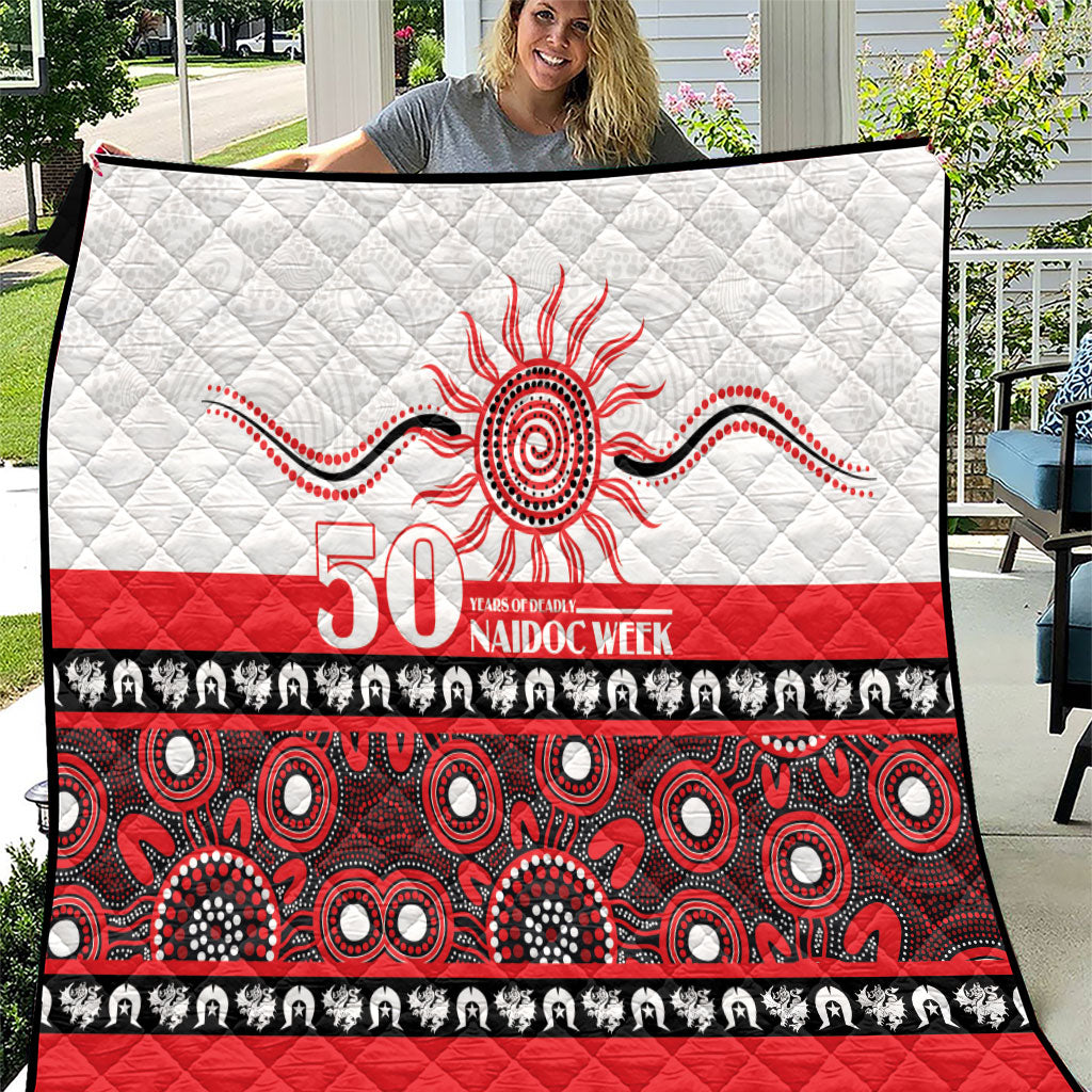 Dragons NAIDOC Week Quilt Aboriginal Torres Strait Islanders Vibe