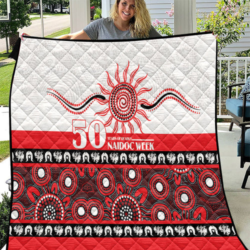Dragons NAIDOC Week Quilt Aboriginal Torres Strait Islanders Vibe