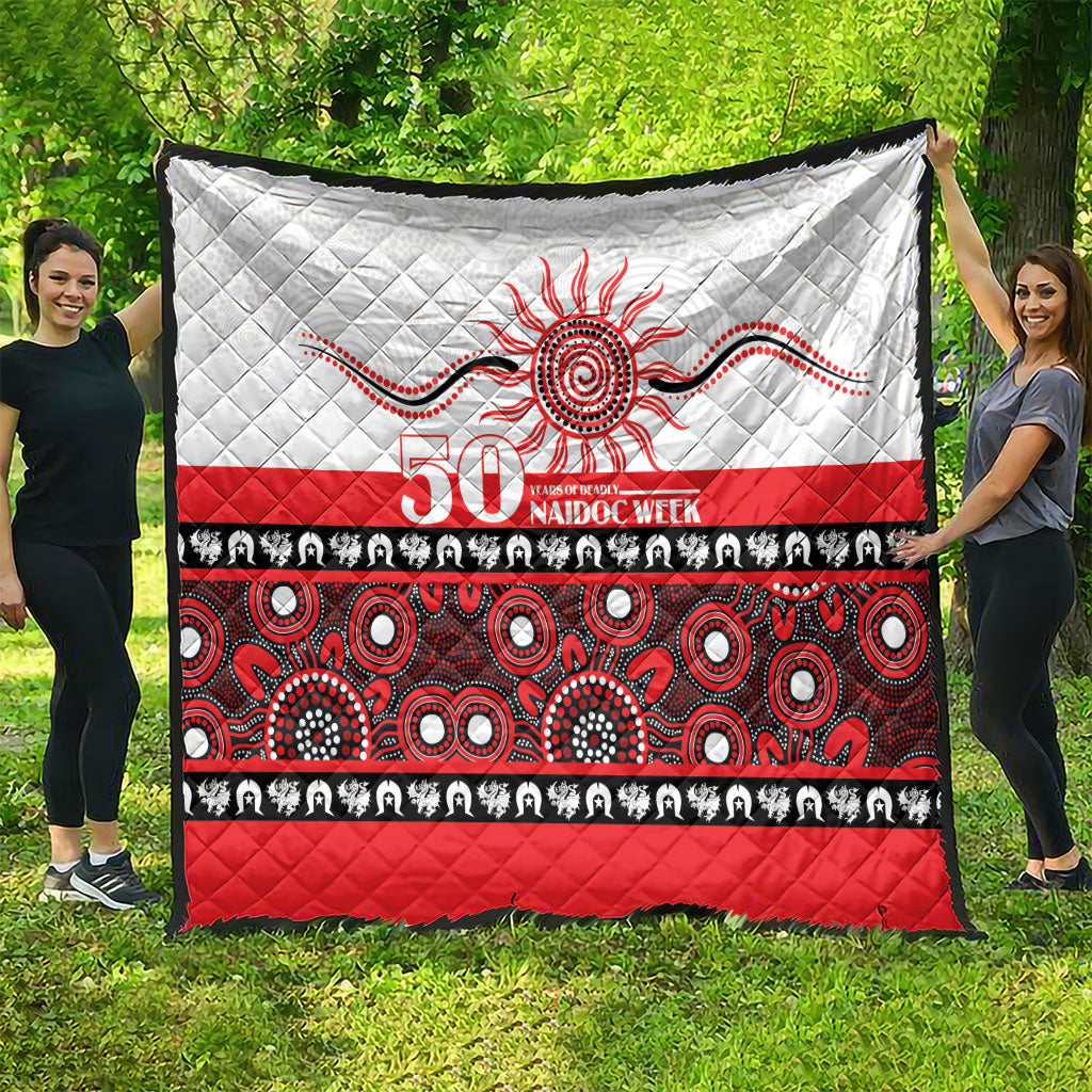 Dragons NAIDOC Week Quilt Aboriginal Torres Strait Islanders Vibe