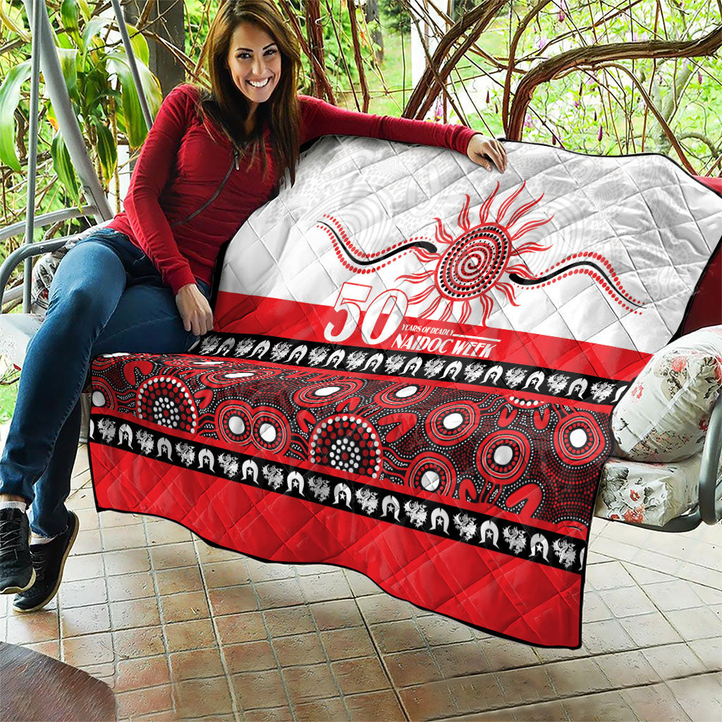 Dragons NAIDOC Week Quilt Aboriginal Torres Strait Islanders Vibe