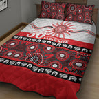 Dragons NAIDOC Week Quilt Bed Set Aboriginal Torres Strait Islanders Vibe