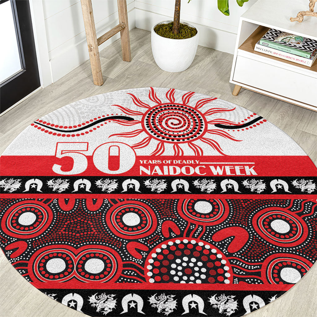 Dragons NAIDOC Week Round Carpet Aboriginal Torres Strait Islanders Vibe