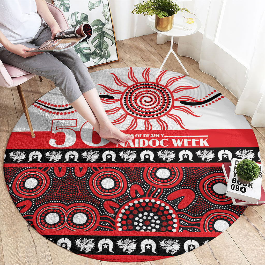 Dragons NAIDOC Week Round Carpet Aboriginal Torres Strait Islanders Vibe